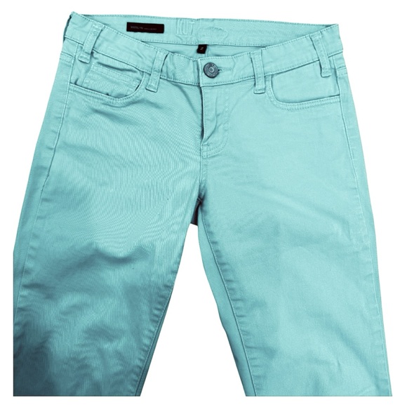 Kut From The Kloth Marilyn Ankle Skinny In Mint  Sz 2 - Picture 4 of 6